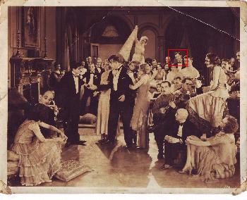 Rick's Dad (Tallest Man) with Charlie Chaplin..Click To Enlarge